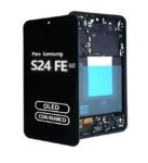 Pantalla Para Samsung S24 FE OLED Con Marco Negro + Instalacion