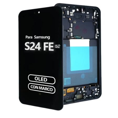 Pantalla Para Samsung S24 FE ORI Con Marco Negro + Instalacion