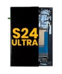 Pantalla Para Samsung S24 Ultra ORI Con Marco Negro + Instalacion