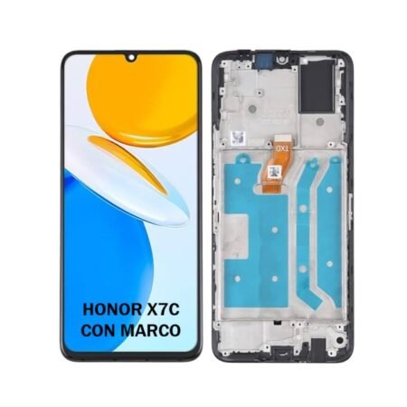 Pantalla para Honor X7C Con Marco + Instalación
