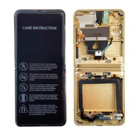Pantalla para Samsung Z Flip 1 Dorado + Instalacion