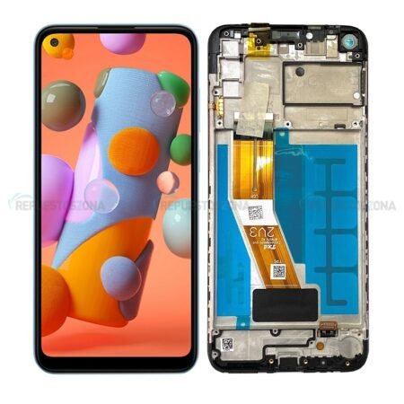 Pantalla Para Samsung A11 ORI Con Marco Negro + Instalacion