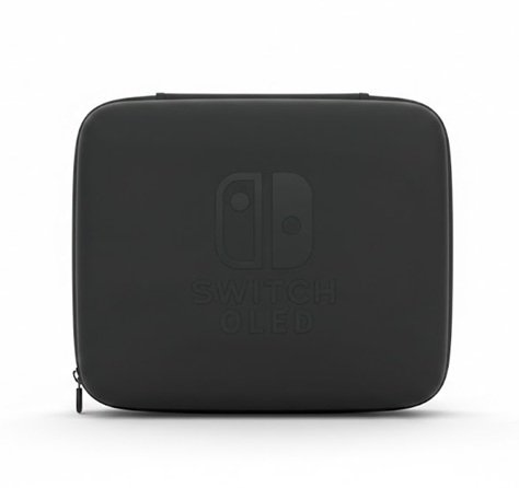 es13 Estuche para Nintendo Switch Oled con logo Negro ES13 - Imagen 1