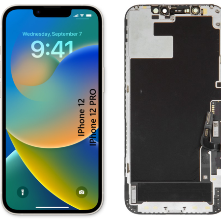 Pantalla Para iPhone 12 / 12 Pro ORI GX Negro + Instalacion