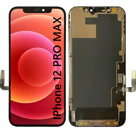Pantalla Para iPhone 12 Pro Max ORI GX Negro + Instalacion