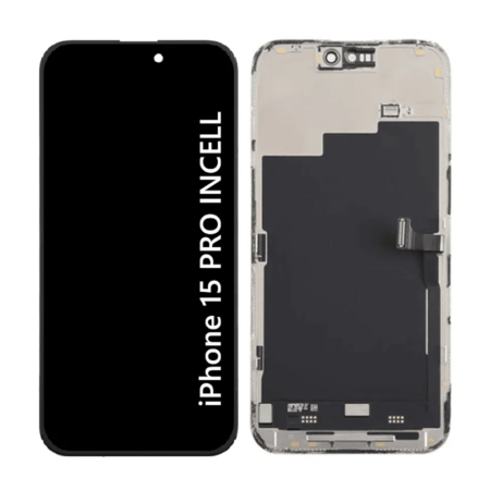 Pantalla Para iPhone 15 Pro INCELL Negro + Instalacion