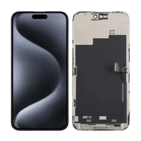 Pantalla Para iPhone 15 Pro Max ORI Pieza Apple Negro + Instalacion