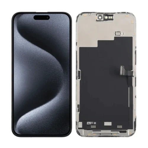Pantalla Para iPhone 15 Pro Max ORI Pieza Apple Negro + Instalacion