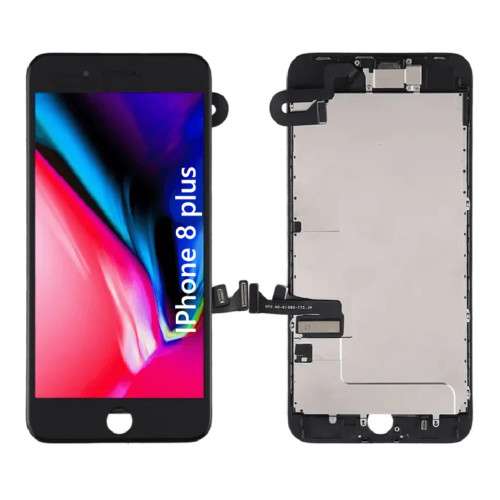 Pantalla Para iPhone 8 Plus ORI Negro + Instalacion