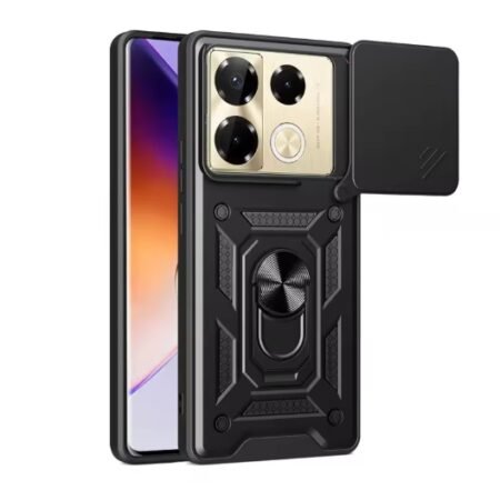 Cover Resistente con Anillo Proteccion Infinix Note 40 Pro
