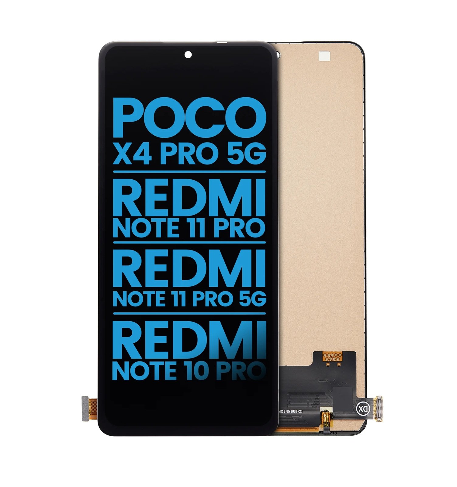 Pantalla para Xiaomi Redmi Note 10 Pro / 10 Pro Max / 11 Pro 4G 5G / 11 Pro Plus / 12 Pro 4G / Poco X4 Pro 4G 5G