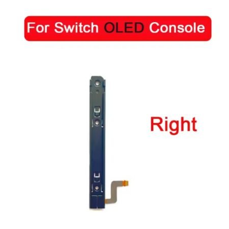 Riel Deslizante Repuesto para Nintendo Switch OLED Derecho R + Instalacion