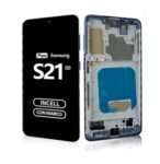 Pantalla Para Samsung S21 Incell Con Marco Negro + Instalacion
