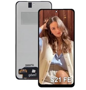 Pantalla Para Samsung S21 FE Incell Con Marco Negro + Instalacion