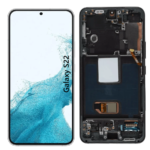 Pantalla Para Samsung S22 ORI Con Marco Negro + Instalacion