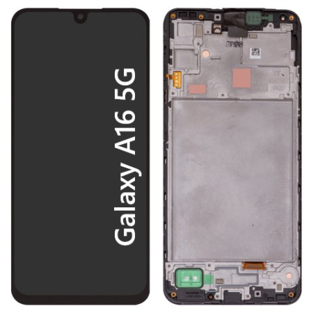 Pantalla Para Samsung A16 5G ORI Con Marco Negro + Instalacion