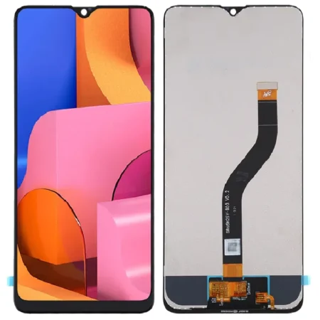 Pantalla Para Samsung A20S ORI Negro + Instalacion