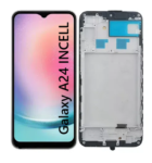 Pantalla Para Samsung A24 INCELL Con Marco Negro + Instalacion