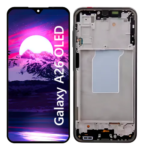 Pantalla Para Samsung A26 OLED Con Marco Negro + Instalacion