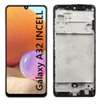 Pantalla Para Samsung A32 INCELL Con Marco Negro + Instalacion