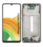 Pantalla Para Samsung A33 INCELL Con Marco Negro + Instalacion