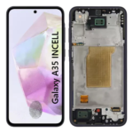 Pantalla Para Samsung A35 INCELL Con Marco Negro + Instalacion