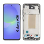 Pantalla Para Samsung A36 ORI Con Marco Negro + Instalacion