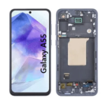 Pantalla Para Samsung A55 ORI Con Marco Negro + Instalacion