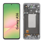 Pantalla Para Samsung A56 ORI Con Marco Negro + Instalacion