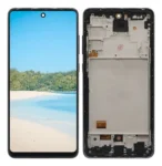 Pantalla Para Samsung A72 OLED Con Marco Negro + Instalacion