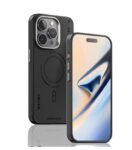 Blueo Magnetic Aramid Fiber Black Cover for 15 pro