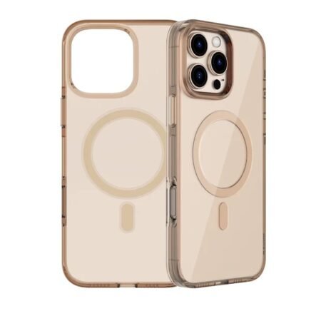 Blueo Magnetic Frosted Anti-Drop Gold Cover for 16 Pro Max