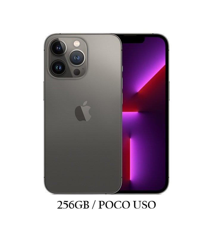 13 PRO 256 BLACK iPhone 13 Pro 256GB Black Bateria Reemplazada 100% Chip - Imagen 1
