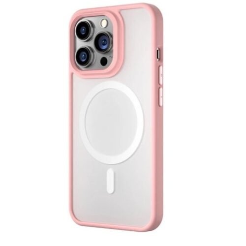 Blueo Magnetic Frosted Anti-Drop Pink Cover for 13 Pro