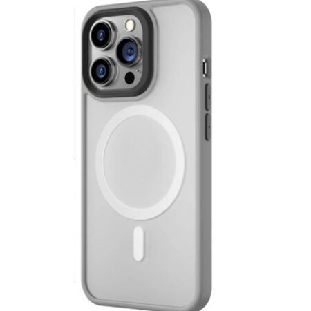 Blueo Magnetic Frosted Anti-Drop Grey Cover for 13 Pro
