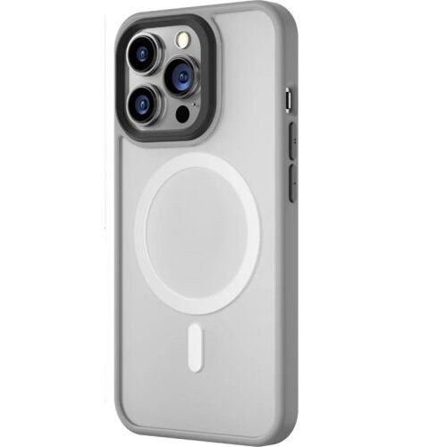 Blueo Magnetic Frosted Anti-Drop Grey Cover for 13 Pro