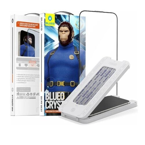 Blueo Anti-Scratch Tempered Glass for iPhone 15 Pro Max