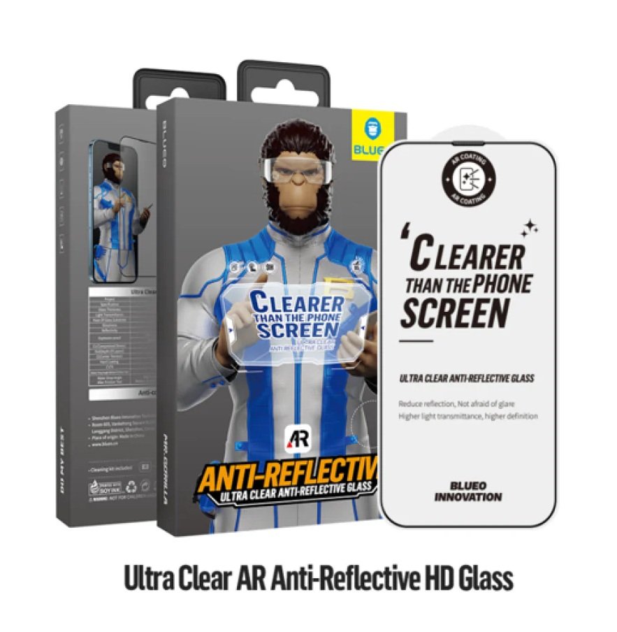 326 Blueo Clear Anti-Reflective Glass for iPhone 14 Pro - Imagen 1