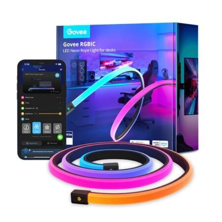 Govee RGBIC LED Neon Rope Light for Desks H61C31D1