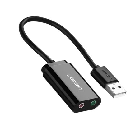 UGREEN Adaptador de Audio USB-A a 3.5mm US205