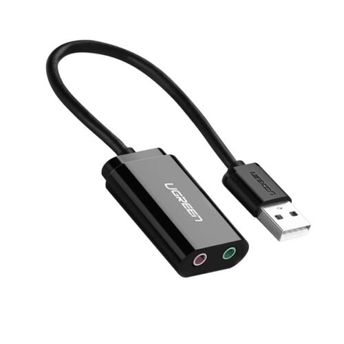 UGREEN Adaptador de Audio USB-A a 3.5mm US205