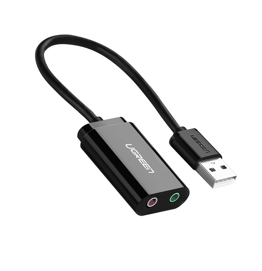 37243 UGREEN Adaptador de Audio USB-A a 3.5mm US205 - Imagen 1