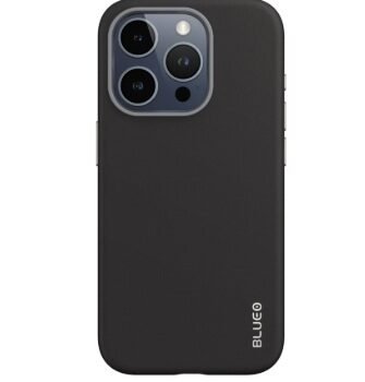 Blueo Leather Magnetic Black Cover for 15 Pro Max