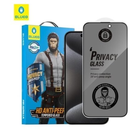 Blueo Dustproof Tempered Glass for iPhone 14 pro/15