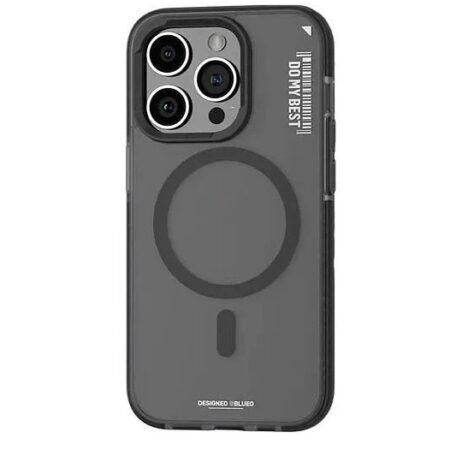 Blueo Dual Color Black Cover for 14 Pro