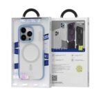 Blueo Dual Color Blue Cover for 14 Pro Max