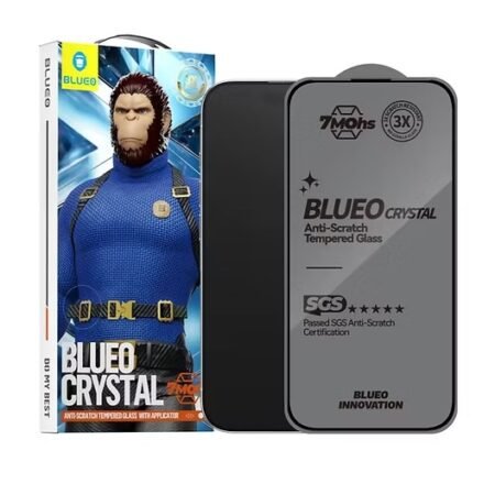 Blueo Anti-Scratch Tempered Glass for iPhone 16 Pro Max