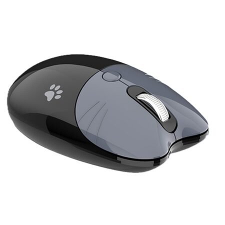 Mouse Wireless + Bluetooth Black