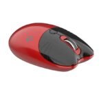 Mouse Wireless + Bluetooth Red