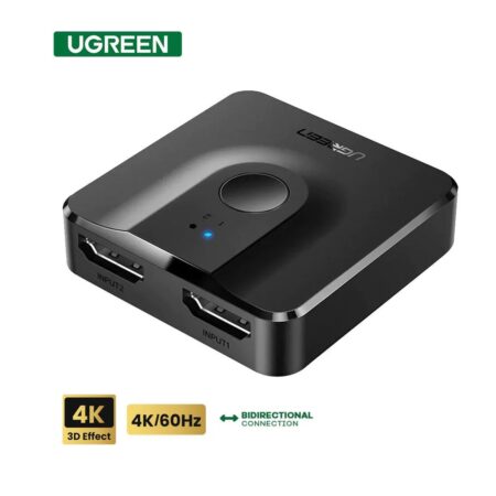 UGREEN Splitter Bidireccional 2 HDMI 4K CM217